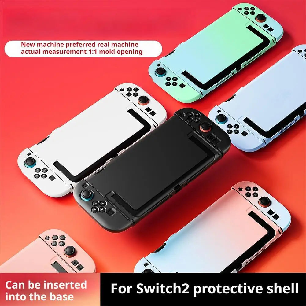 Nintendo Switch 2 Slim Clear Protective Case | Dock-Compatible