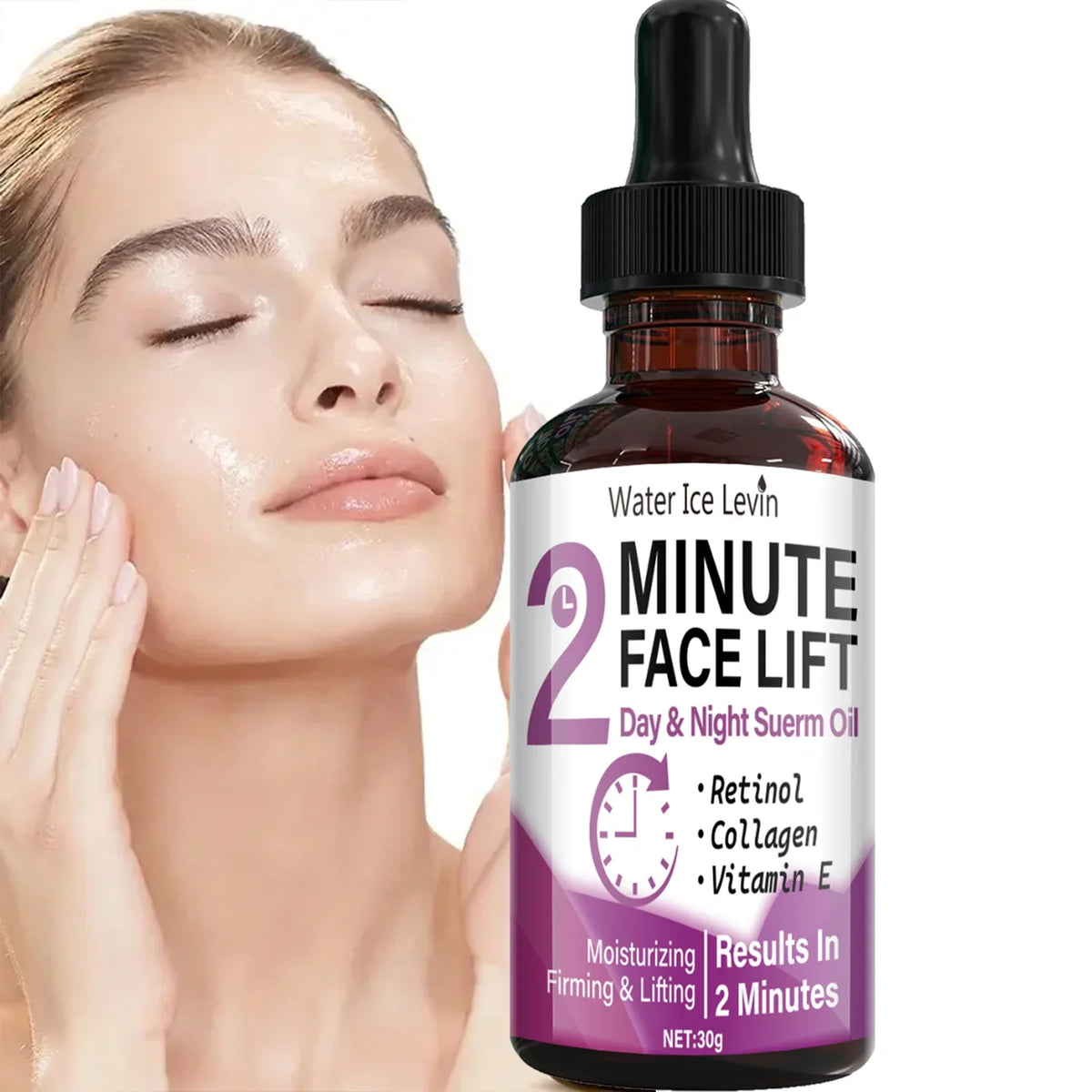 Retinol & Collagen Face Lift Serum Oil – Firming & Hydrating