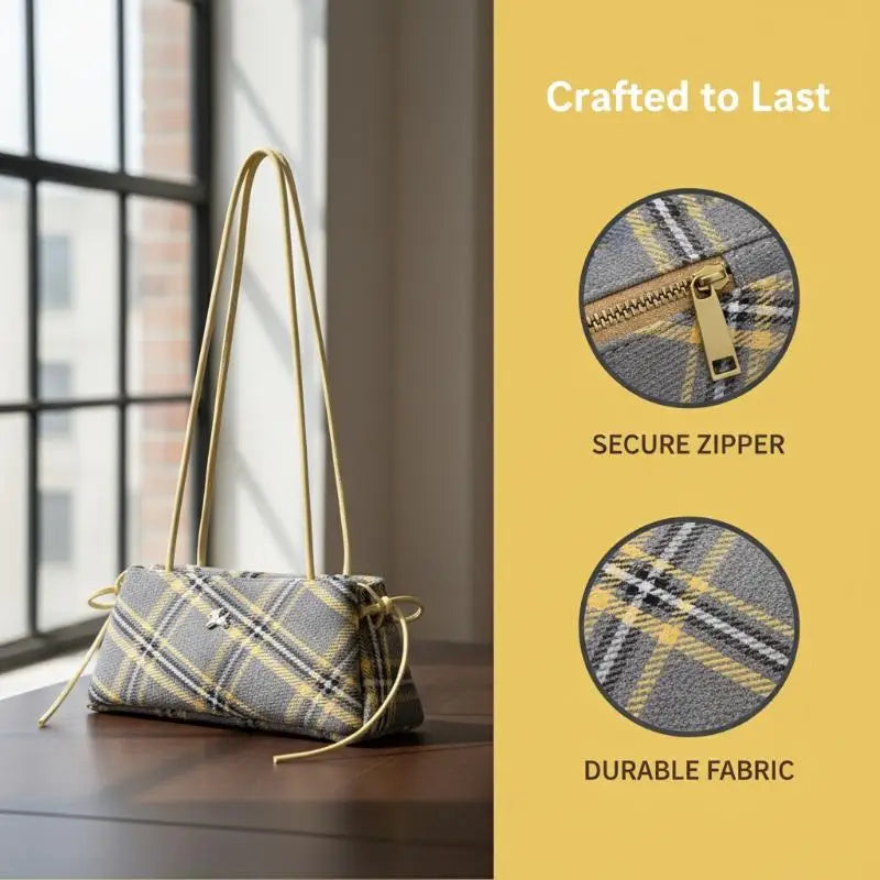 Women's Striped Large Capacity Tote Shoulder Bag | Daily & Office