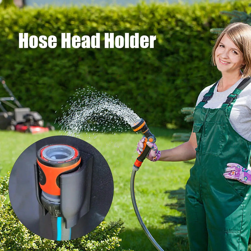 Wall Hose Holder Outdoor Garden Sprayer Hanger Nozzle Bracket