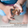 Miniature Wooden Spirit Board Decoration with Planchette