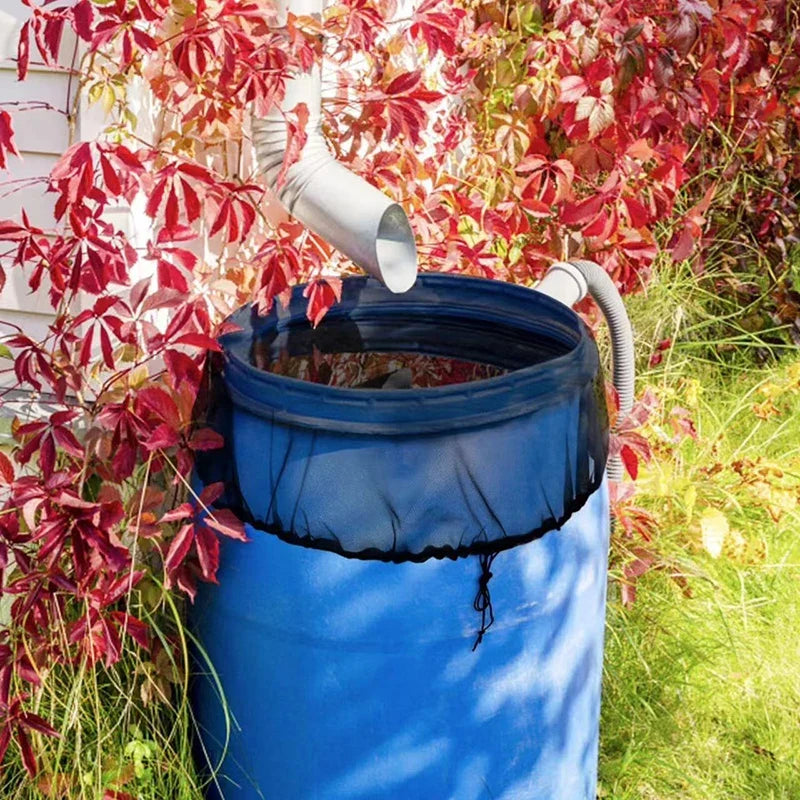 Mesh Cover Netting for Rain Barrels – Anti-Mosquito Tank Cover