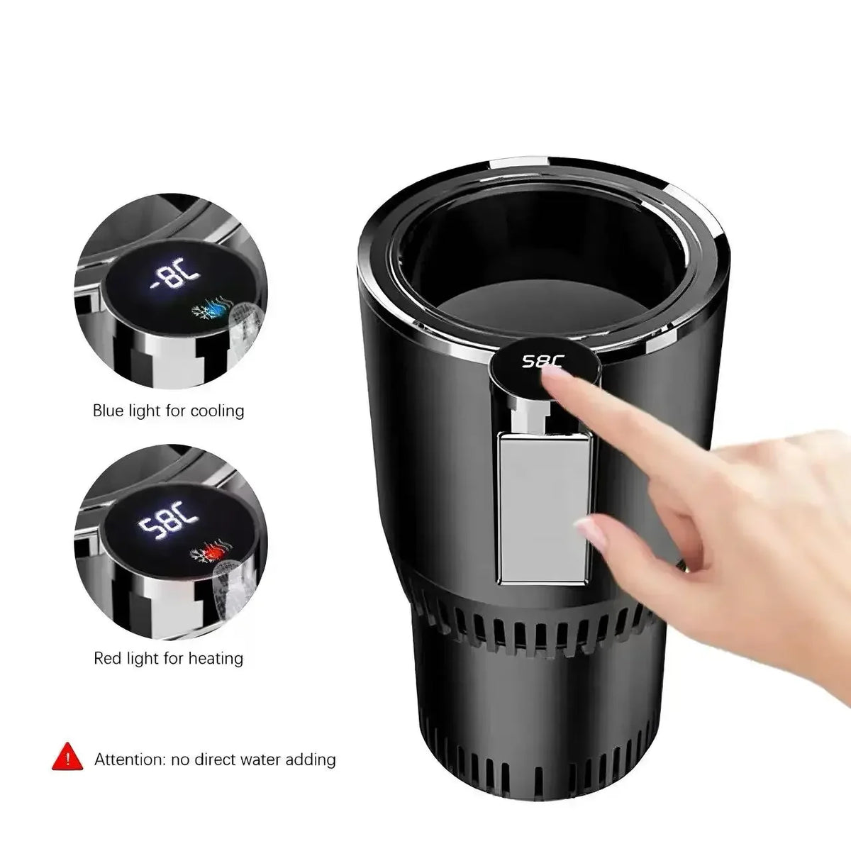 Smart Car Heating Cooling Travel Mug | 12V Electric Cup