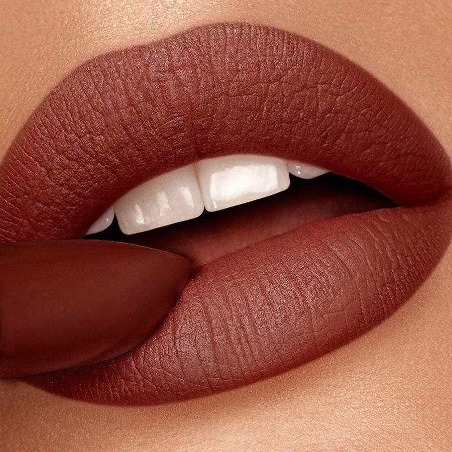 KAFURUX Matte Waterproof Lip Tint Pen | Nude Brown Red Lipstick