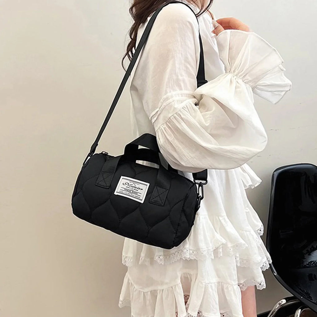 Women's Cotton Crossbody Tote Bag – Gym, Travel & Daily Use