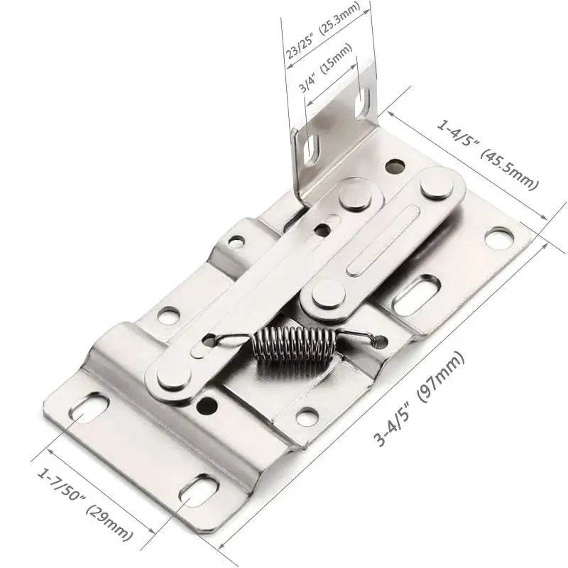 Self-closing 45 Degree Pivot Hinge Kitchen Cabinet Tip-out Trays