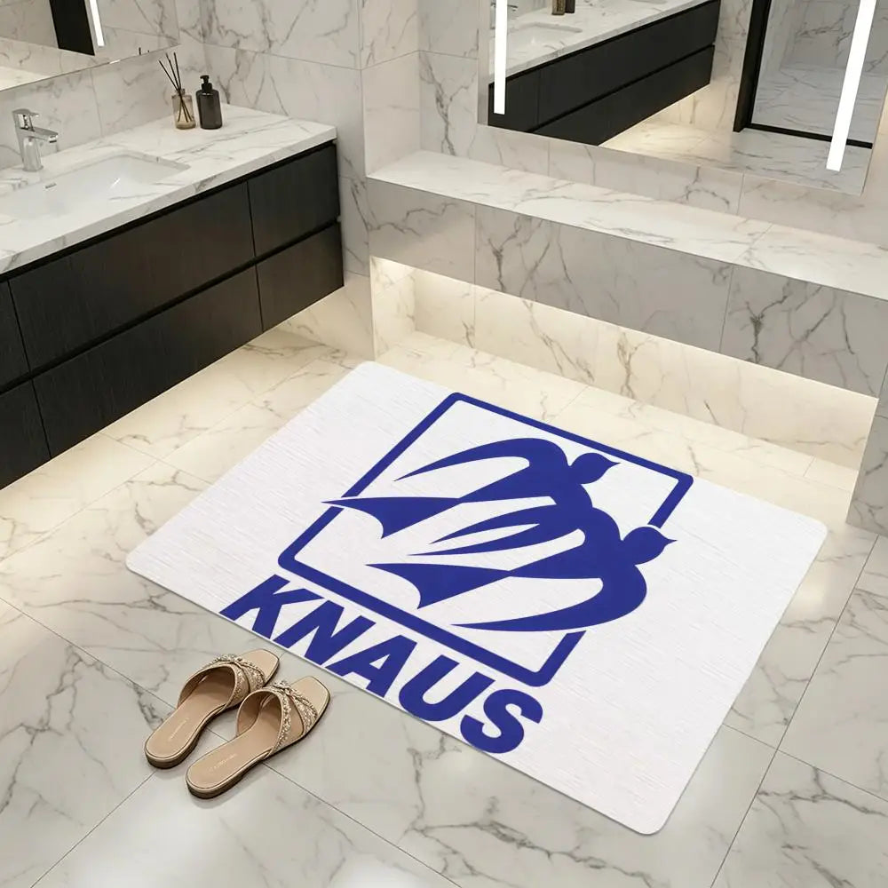 Diatomite Bath Mat – Quick Dry, Non-Slip Absorbent Floor Mat