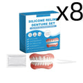 Silicone Reline Denture Set – Natural Fit Fake Teeth Kit