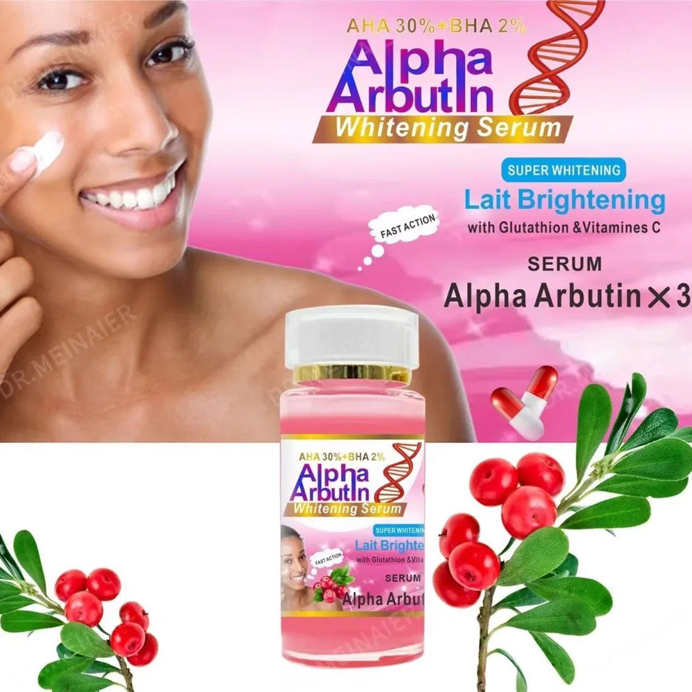 Alpha Arbutin Serum AHA 30% BHA 2% Brightening Face Cream