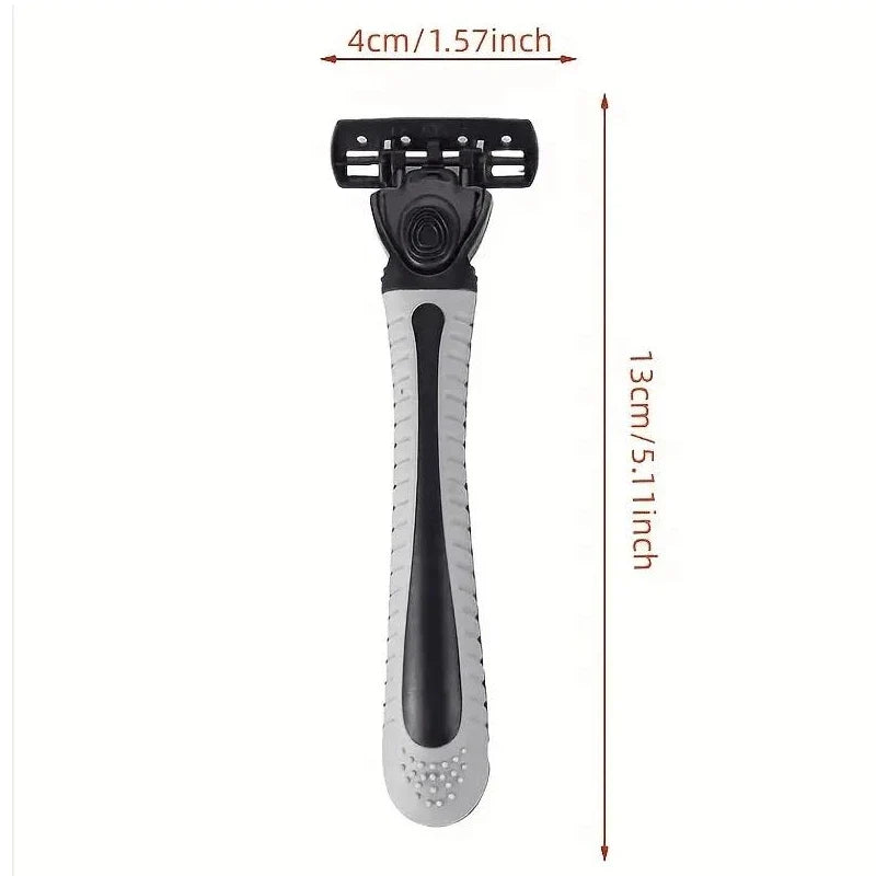 Premium Stainless Steel Safety Razor – Replaceable Blades