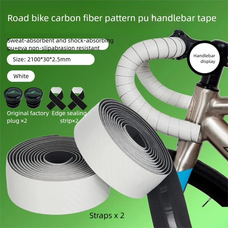 Road Bike Handlebar Tape – EVA PU Anti-Slip & Shock Absorbing