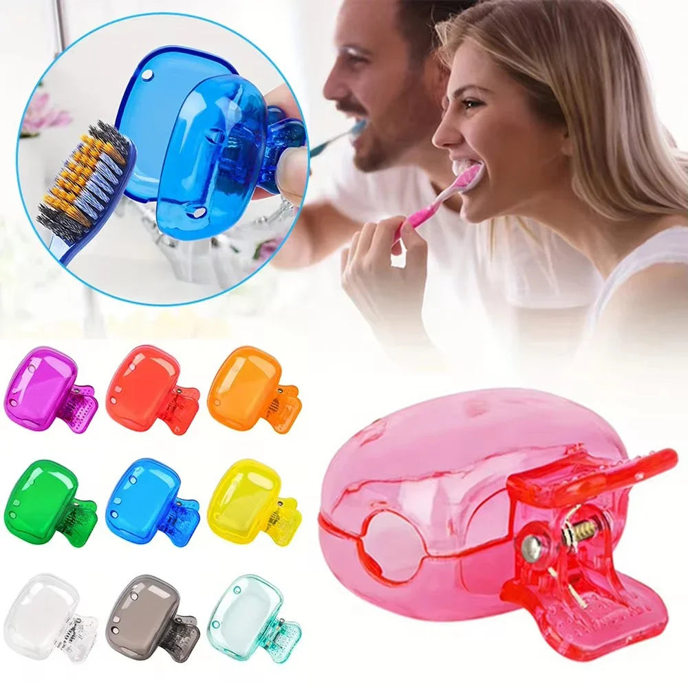 Portable Toothbrush Cover Clip | Travel Toothbrush Case