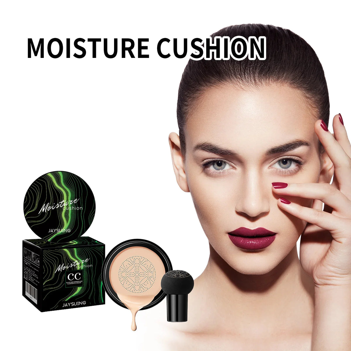 Mushroom Head Air Cushion Concealer – Oil Control & Full Cover