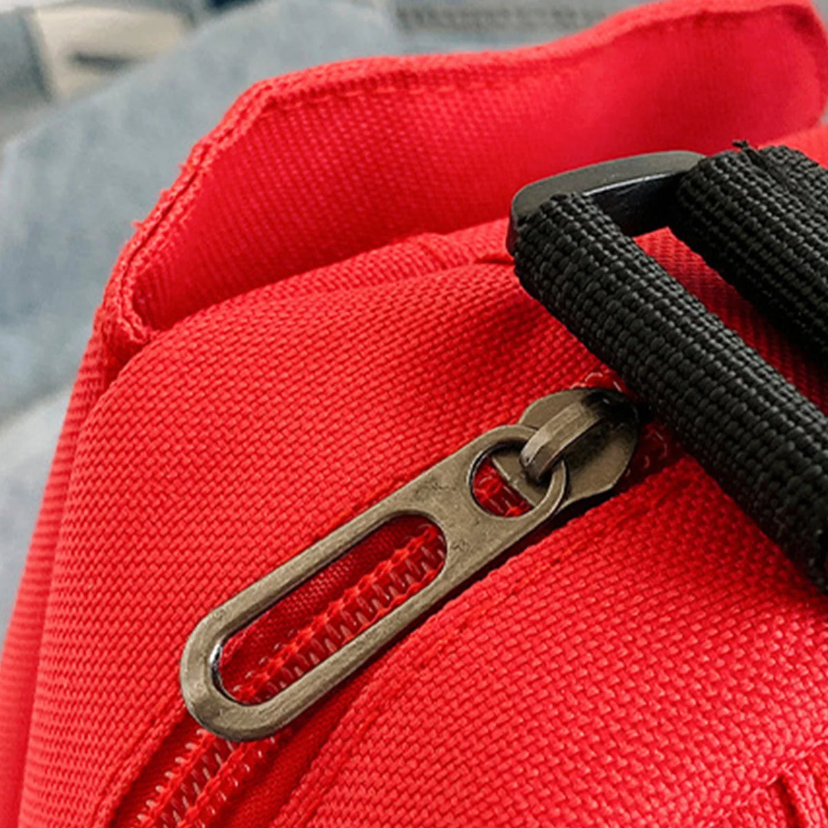 Large Nylon Crossbody Bag – Unisex Travel & Everyday Shoulder Bag