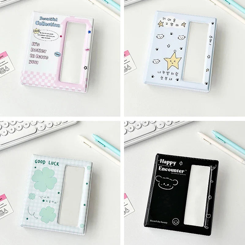 Cartoon Photo Booth Album – 2x6" Strips & 4x6" Photo Holder