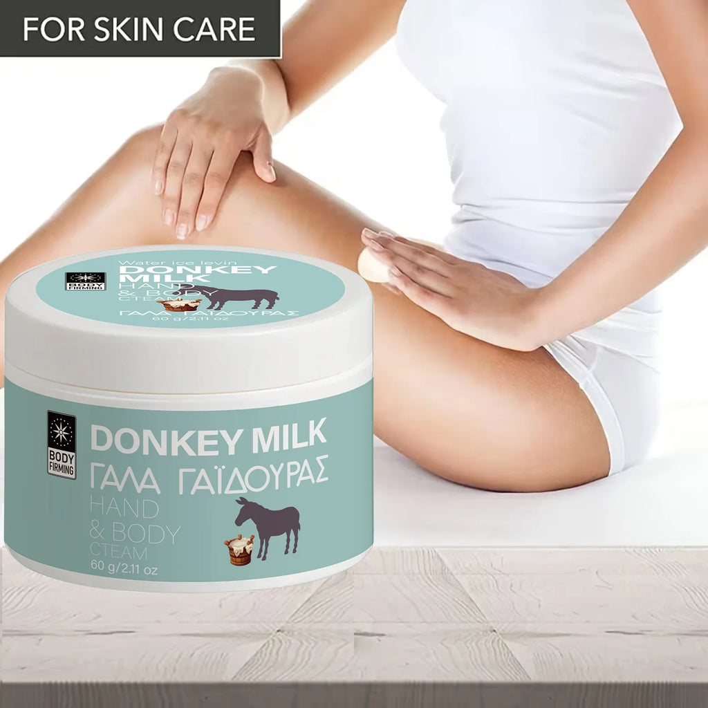 Donkey Milk Hand & Body Cream – Hyaluronic Acid & Coconut Oil