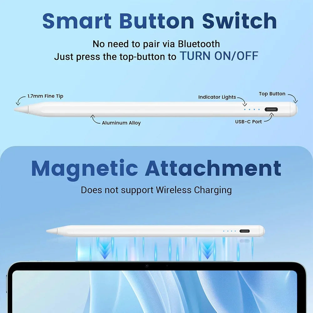 Universal Gradient Stylus Pen for iPad, Android & iOS Tablets