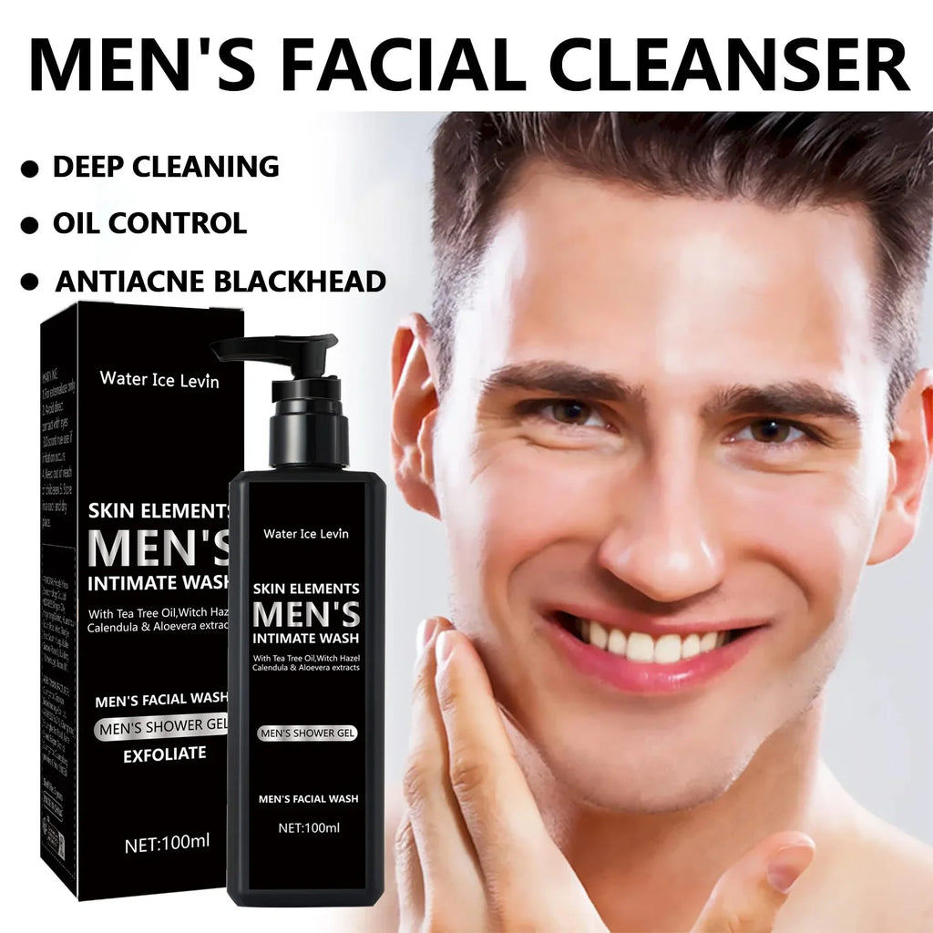 Men's Foaming Facial Cleanser – Oil Control & Deep Clean 100ml