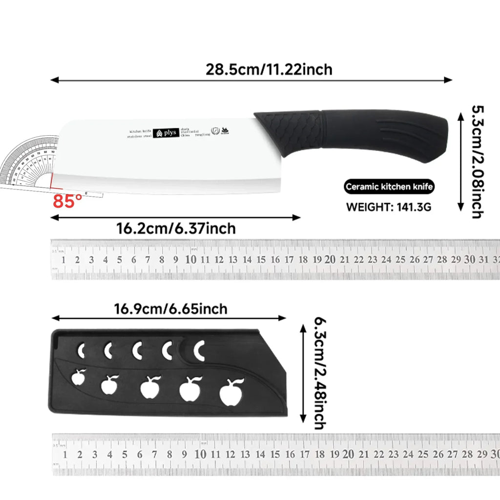 Hand Forged Stainless Steel Chef Cleaver Kitchen Knife