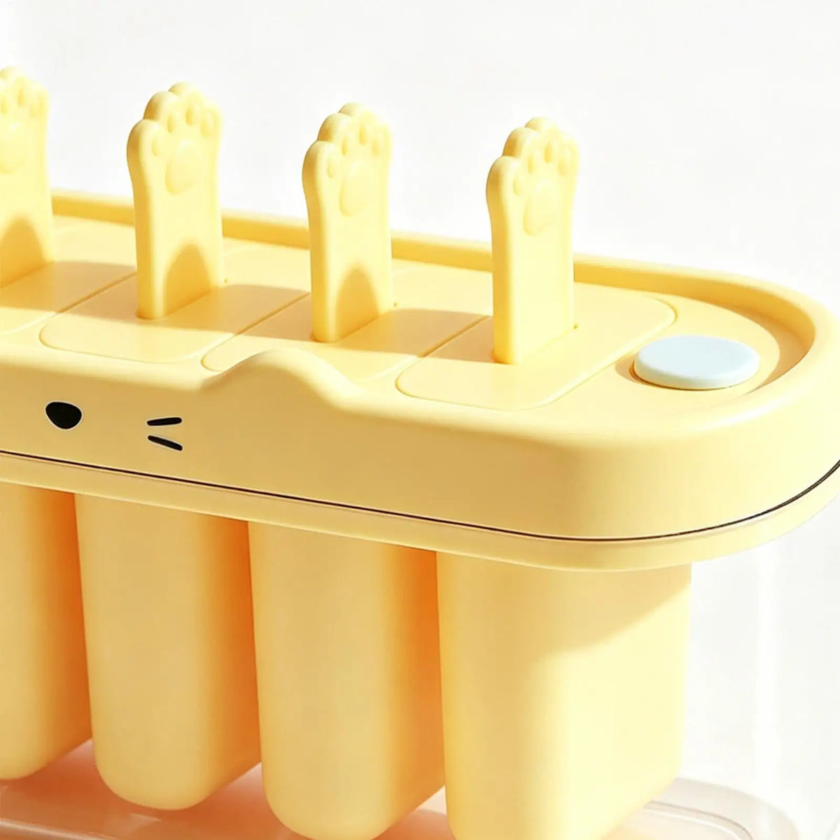 6-Cavity Ice Pop Mold Maker – Non-Stick Popsicle Molds & Sticks