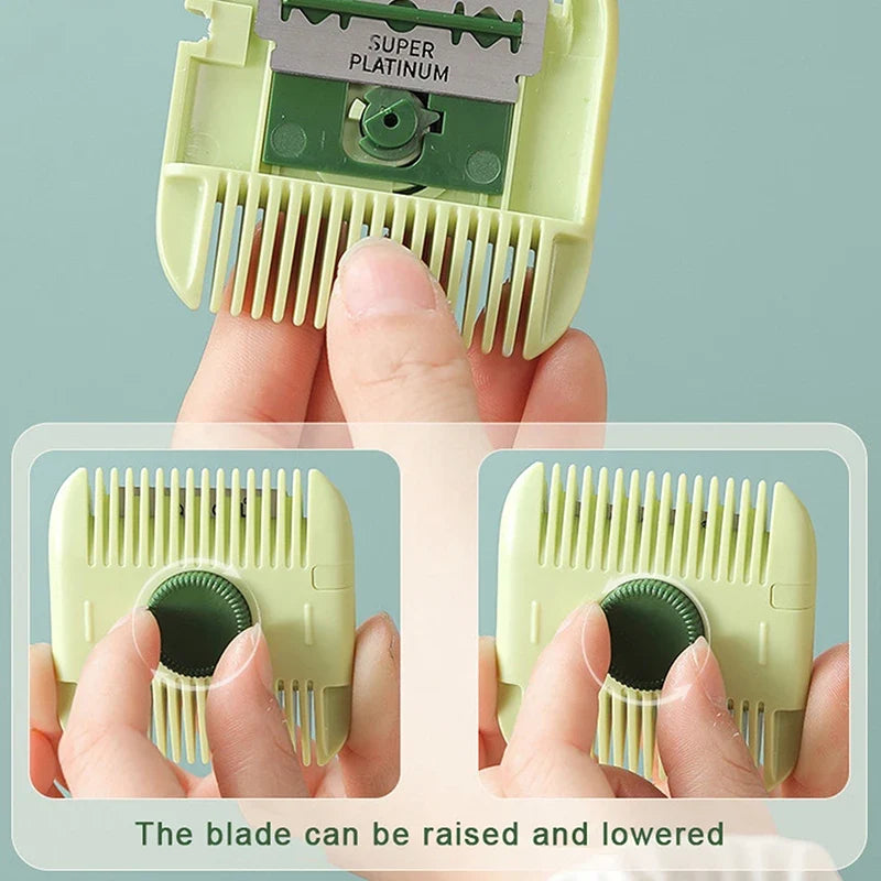 2-in-1 Hair Trimmer Comb – Split Ends Cutter for All Hair