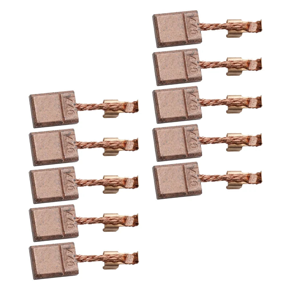 Carbon Brush 13x10x3mm 194427-5 for BDF446 BHP458 – 10 Pack