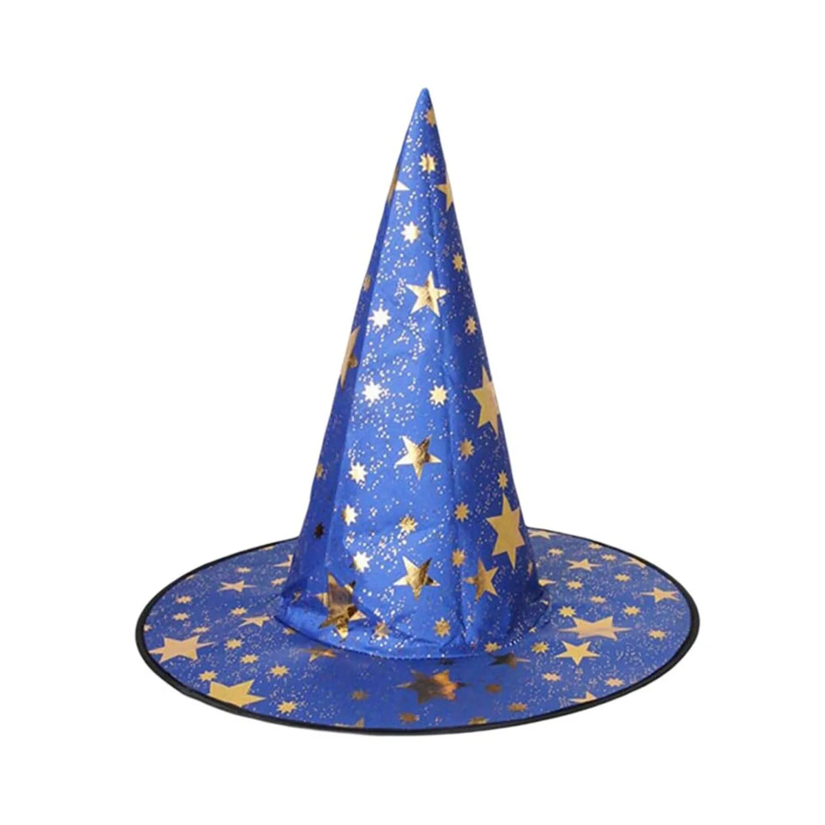 Halloween Witch Wizard Hat – Bronzing Pentagram for Kids & Adults