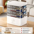 Leak-proof Medicine Organizer 3-Tier First Aid Storage Cabinet Box