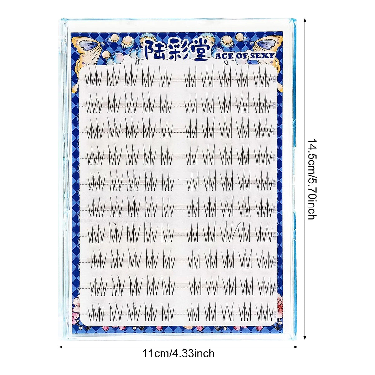 Glue-Free Cluster False Eyelashes | 10 Rows Natural Lash Ext