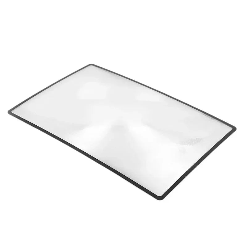A5 Magnifying Reading Glass Lens Plate PVC 180X120mm Book Page
