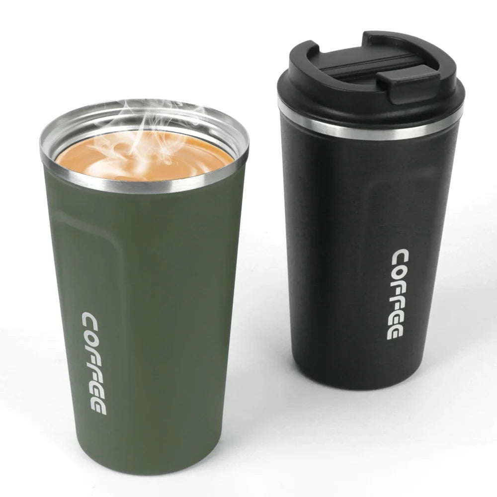 Double-Wall Stainless Steel Travel Thermos Mug 380/510ml