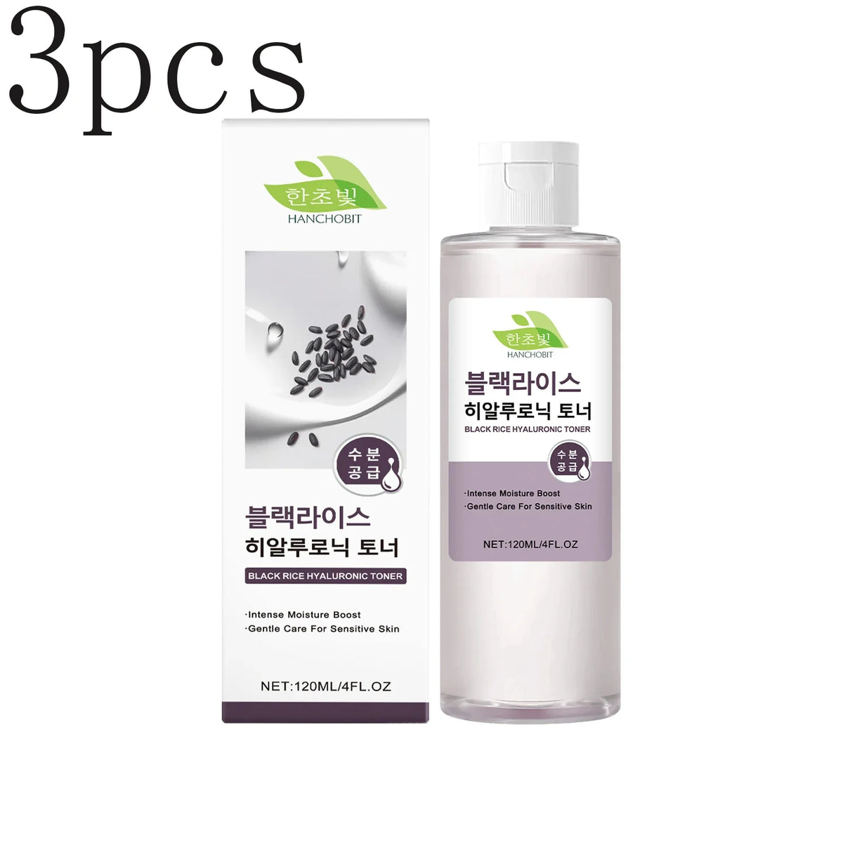 Hanchobit Black Rice Hyaluronic Acid Toner 120ml – Hydrating