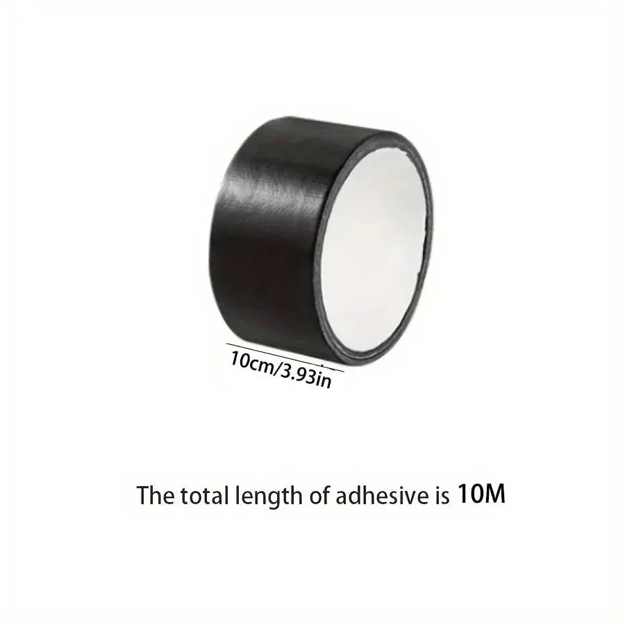 Black Cloth Leather Repair Tape – Waterproof & Wear-Resistant