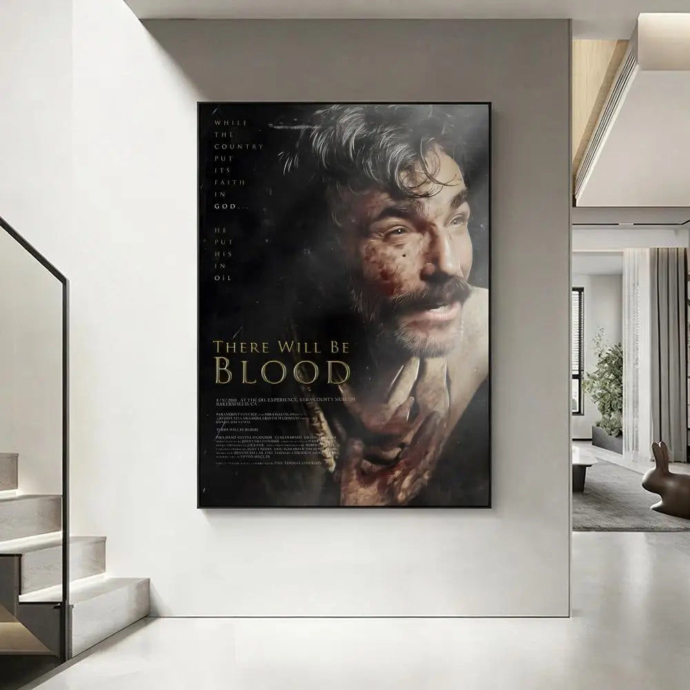 There Will Be Blood Movie Poster – HD Waterproof Wall Art