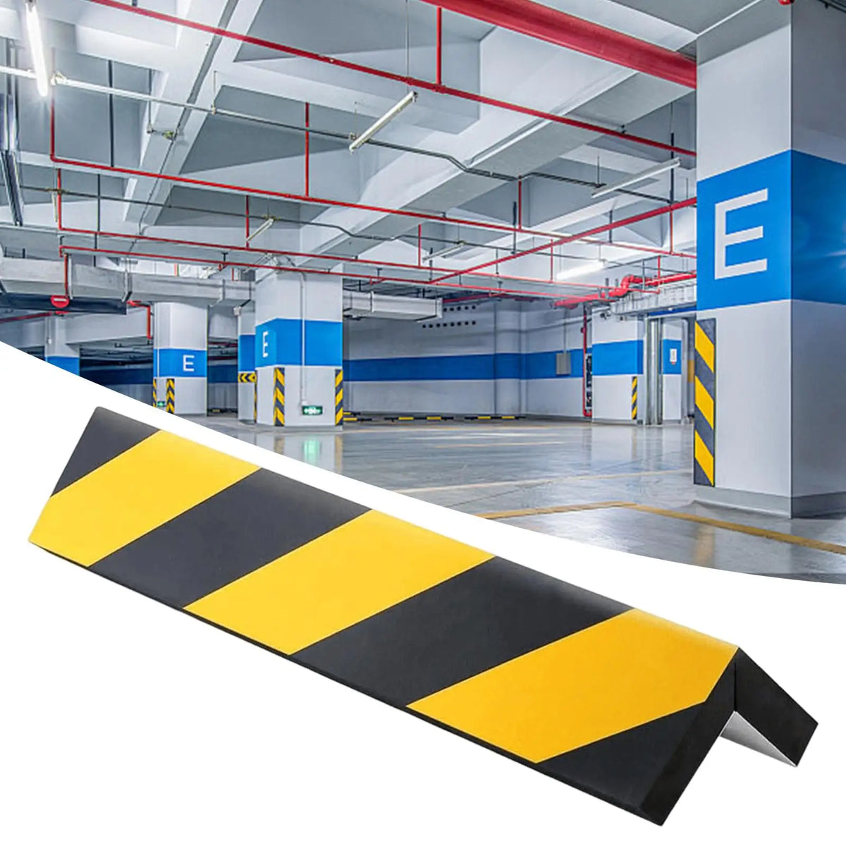 Heavy-Duty Foam Garage Wall Protector & Edge Guard Bumper