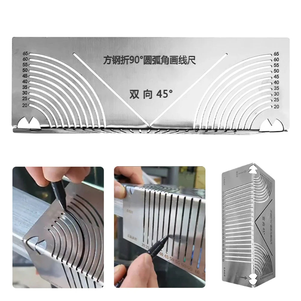 Precision-Flex Angle Arc Marking Tool | Pipe Saddle Guide