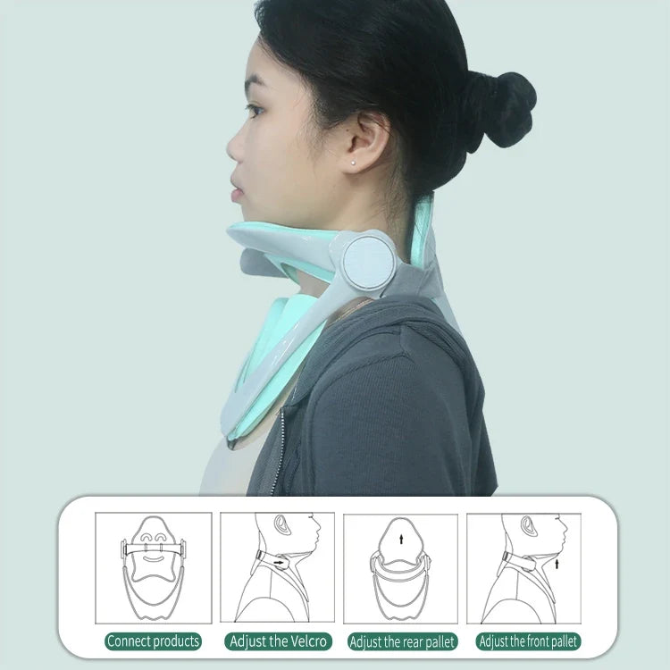 Ergonomic Cervical Support Pillow Adjustable Strap Made Breathable
