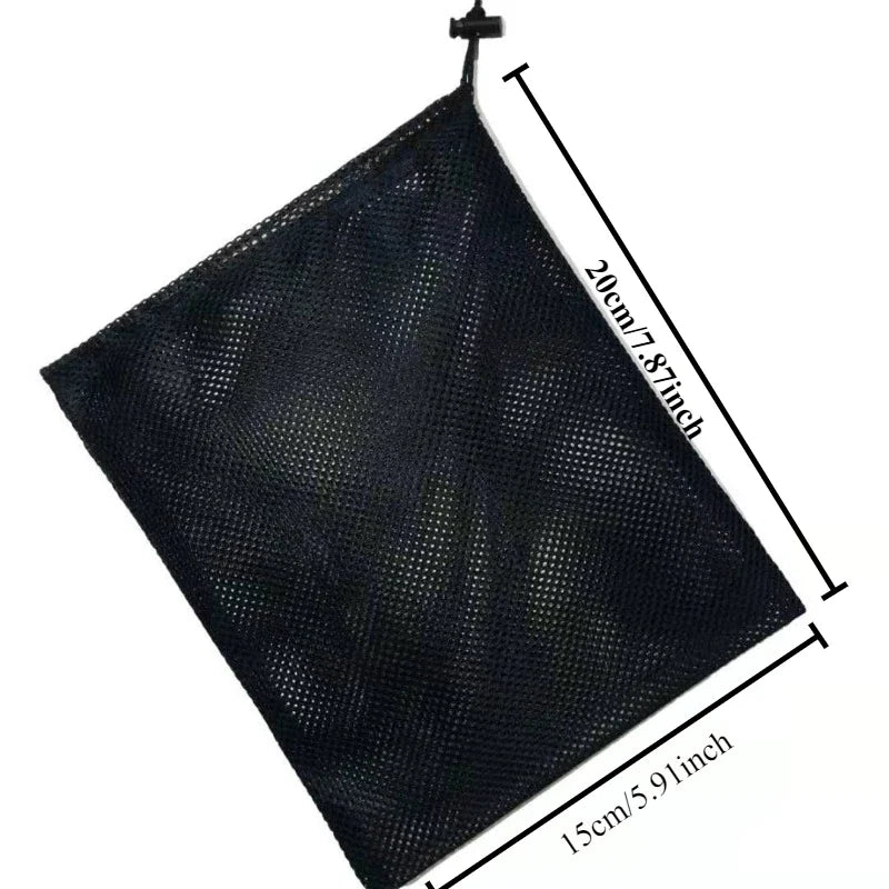 Mesh Drawstring Bag – Travel, Laundry & Outdoor Stuff Sack