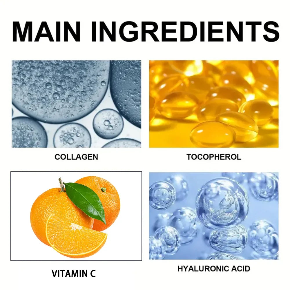 Vitamin C Facial Essence Hyaluronic Acid Brightening Moisturizing