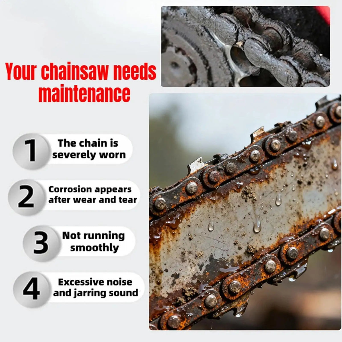 100ml Chainsaw & Bike Chain Lubricant Oil – Multi-Purpose