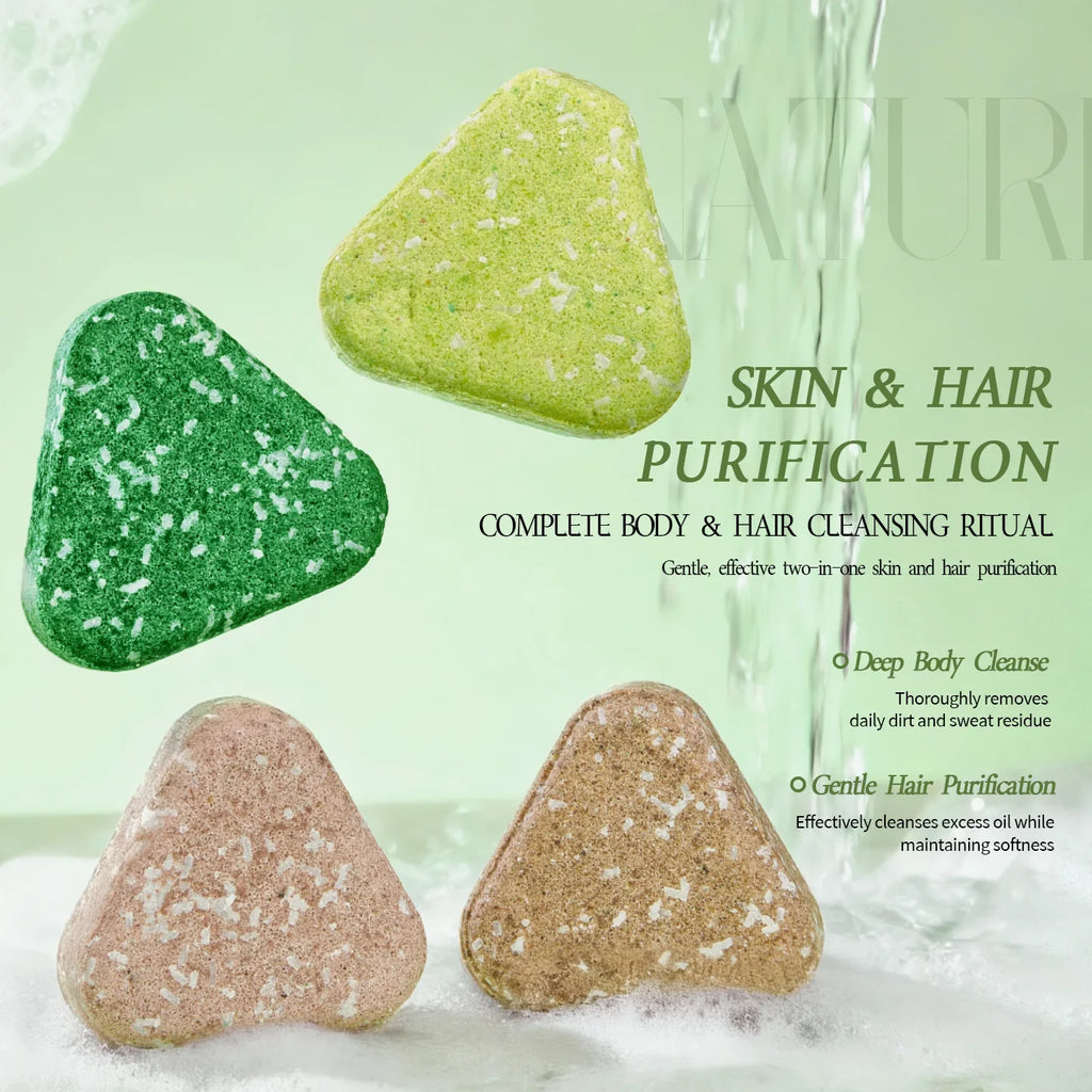 Platycladus & Usman Grass Herbal Shampoo Soap | All Hair Types
