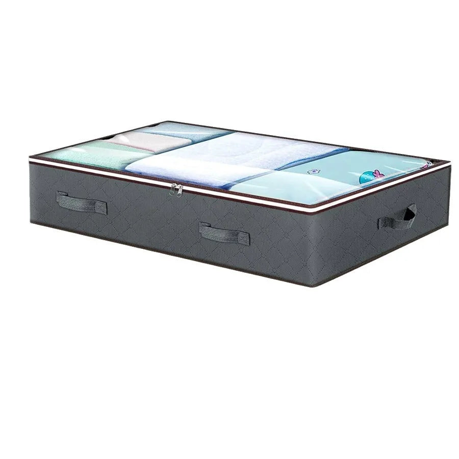 Dustproof Under-Bed Storage Box with Reinforced Handles