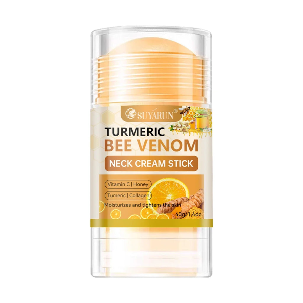 SUYARUN Turmeric Bee Venom Neck Firming Cream Stick – 40g