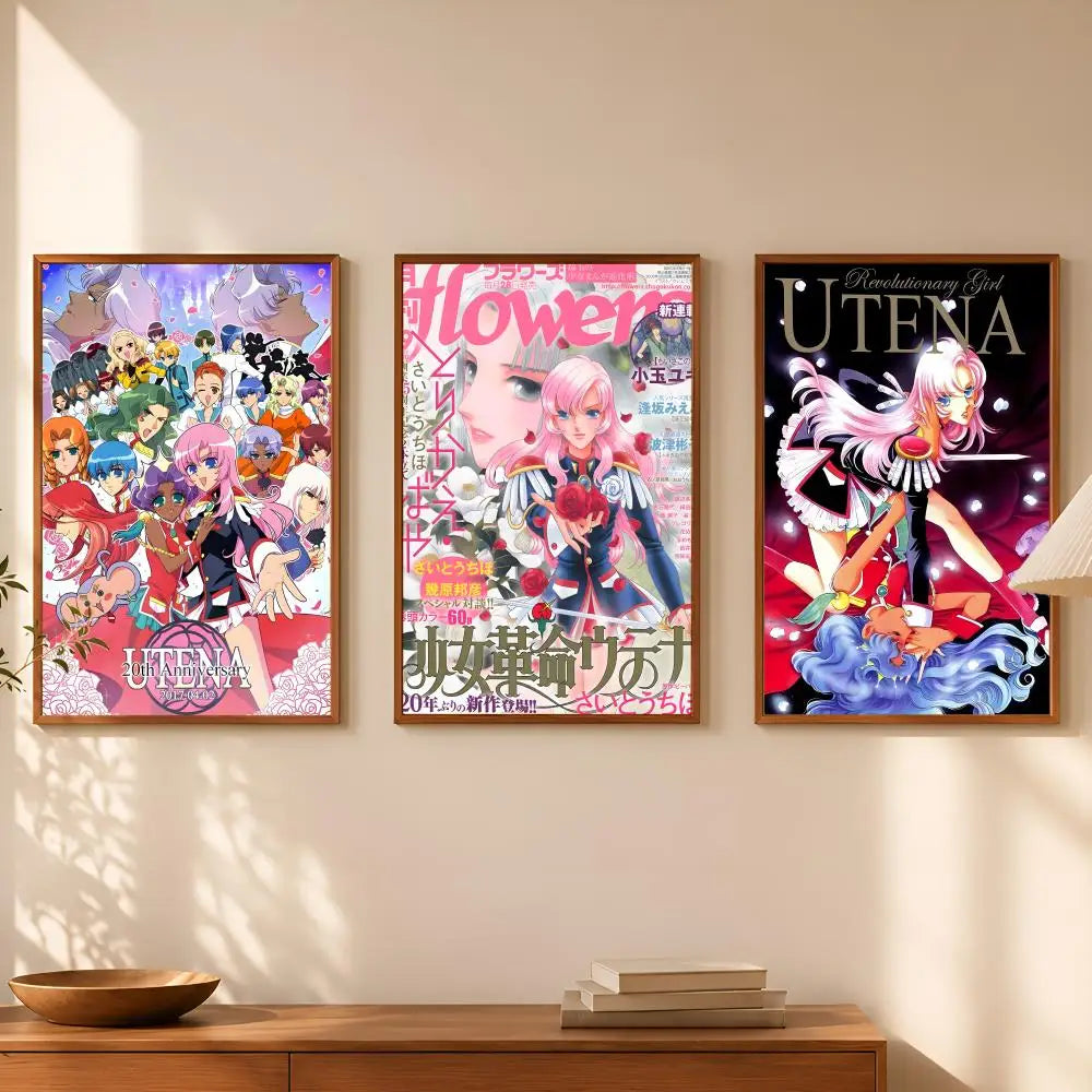 Revolutionary Girl Utena Anime Poster – Self-Stick HD Wall Art