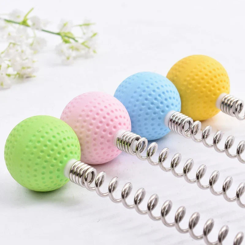 Manual Massage Hammer Stick – Spring Ball Body Massager