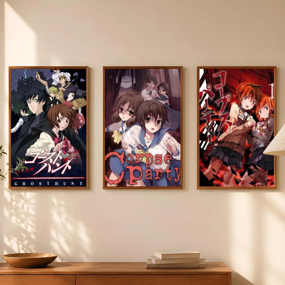 Corpse Party Game Poster – Self-Stick HD Waterproof Wall Art