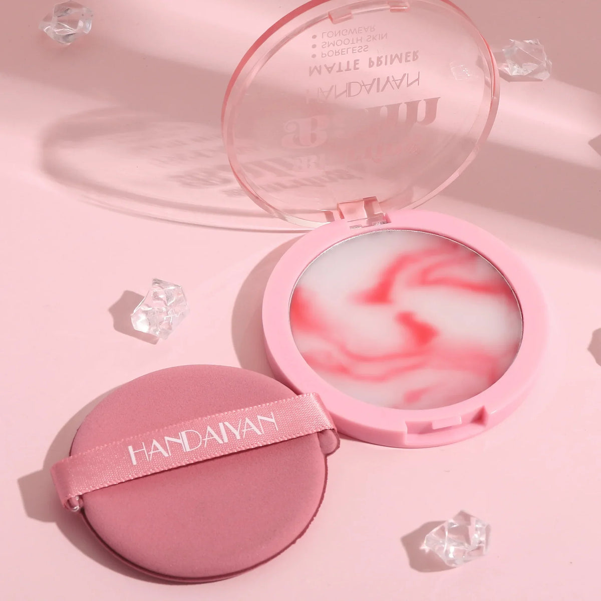 Poreless Matte Setting Balm with Puff – Oil-Control Face Balm