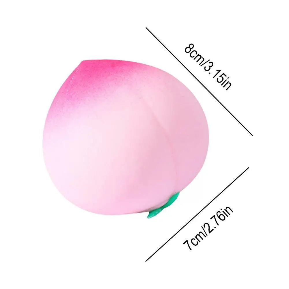 Creative Anti Stress Peach Children's Ball Pinching Toy Fidget