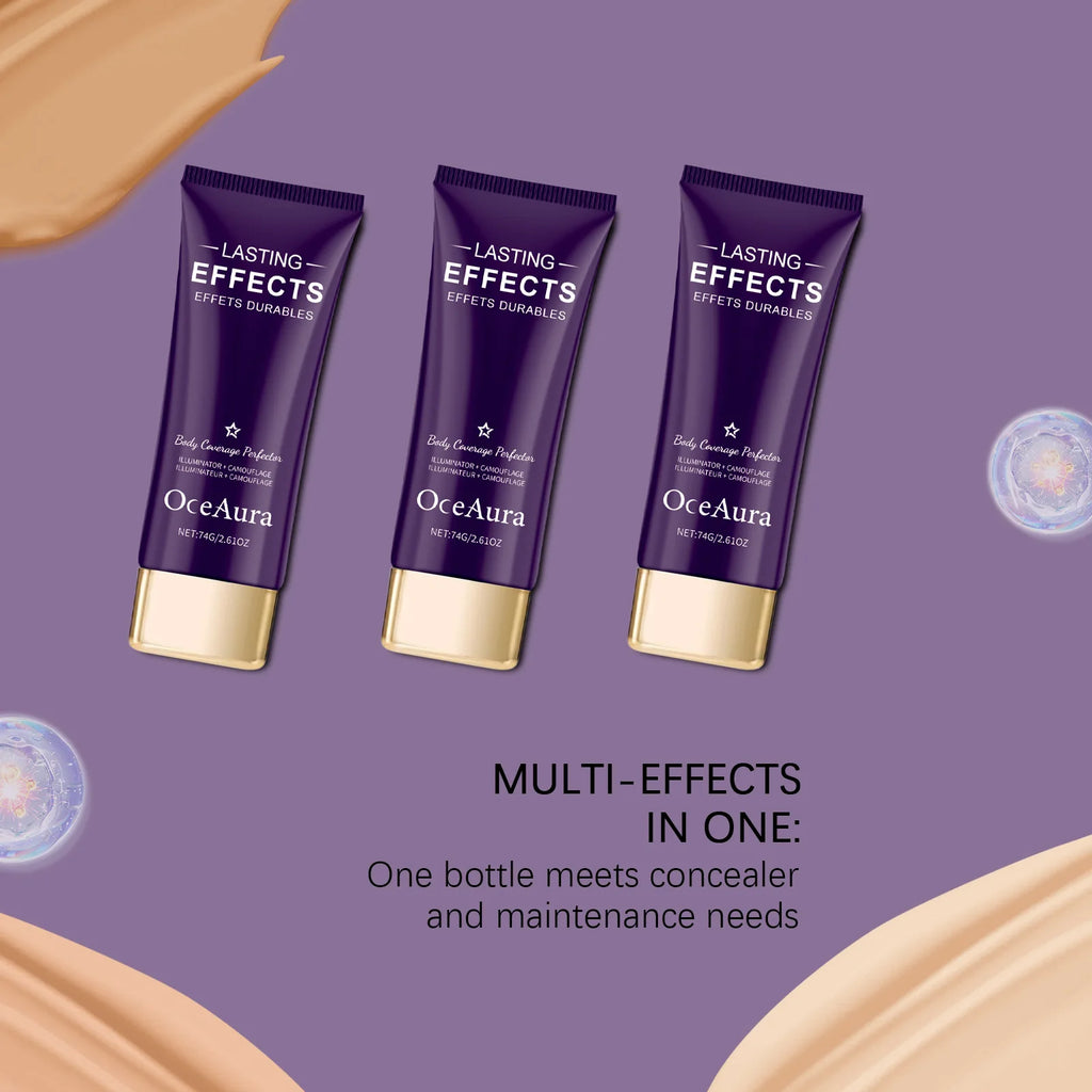 OceAura Flawless Concealer – Waterproof, Full Coverage, All Skin