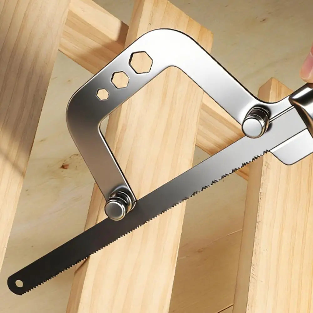 Mini Hacksaw Frame 12" Quick-Lock Compact Hand Saw | DIY Tool